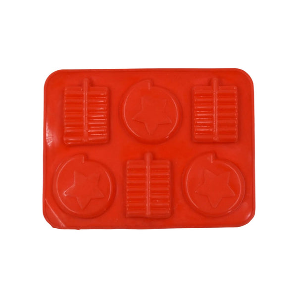 6 Cavity Silicone Mold Tray: Perfect for Chocolates, Cakes & More!