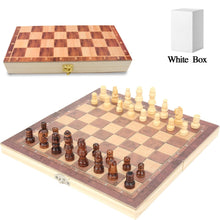 Foldable Wooden Chess Board Set (30 × 30 Cm / 1 Set)