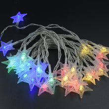 28 LED / Star 3.9 Meter Star Shape Led Light Battery Operated with Flashing Modes for Home Decoration, Kids Room, Waterproof Diwali & Wedding LED Christmas Light Indoor and Outdoor Light ,Festival Decoration (Multicolor Battery Not Included 3.9Mtr)