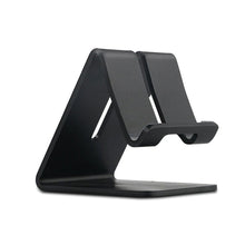 Portable stand for mobile devices.