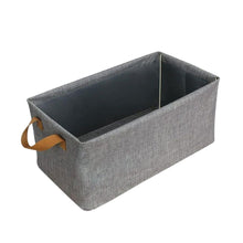 Cloth storage baskets, closet storage bins, Canvas Fabric Storage Basket for shelves, basket organizers for shelf, storage bins for clothes (48×27 Cm)