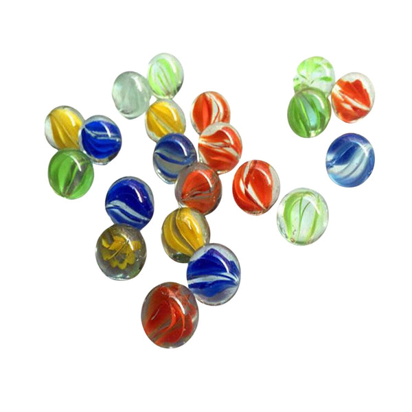 Glass Gem Stone, Flat Round Marbles Pebbles for Vase Fillers, Attractive pebbles for Aquarium Fish Tank.