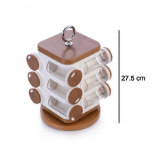 Ganesh 12-jar revolving spice rack, masala box, jars visible.