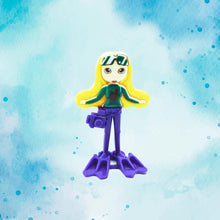 Colorful mermaid toy dolls