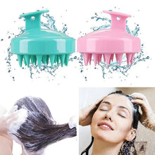 Hair scalp massager with adjustable features, ideal for use with shampoo