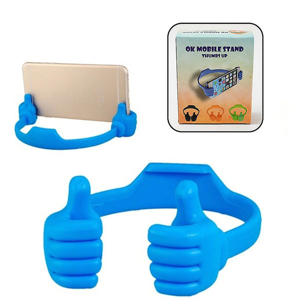 Hand Shape Mobile Stand used in all kinds of places including household and offices as a mobile supporting stand (1 Pc / With Color Box) 