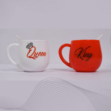 King & Queen couple mugs set